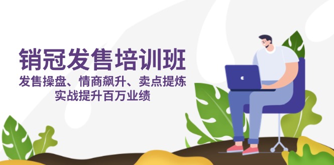 销冠 发售培训班：发售 操盘+情商 飙升+卖点 提炼，实战提升百万业绩-聊项目