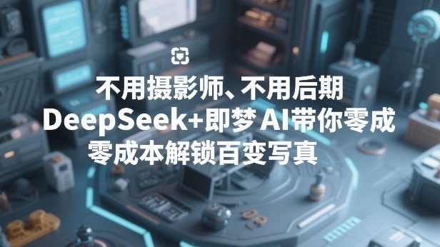 不用摄影师、不用后期，DeepSeek+即梦AI带你零成本解锁百变写真！-聊项目