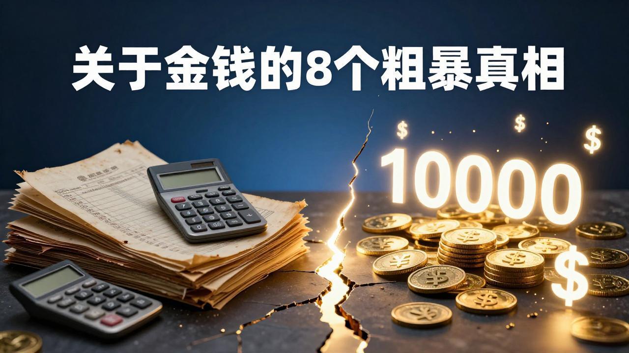 付费文章:关于金钱的 8 个粗暴真相,彻底重塑你的赚钱思维与财富认知-聊项目