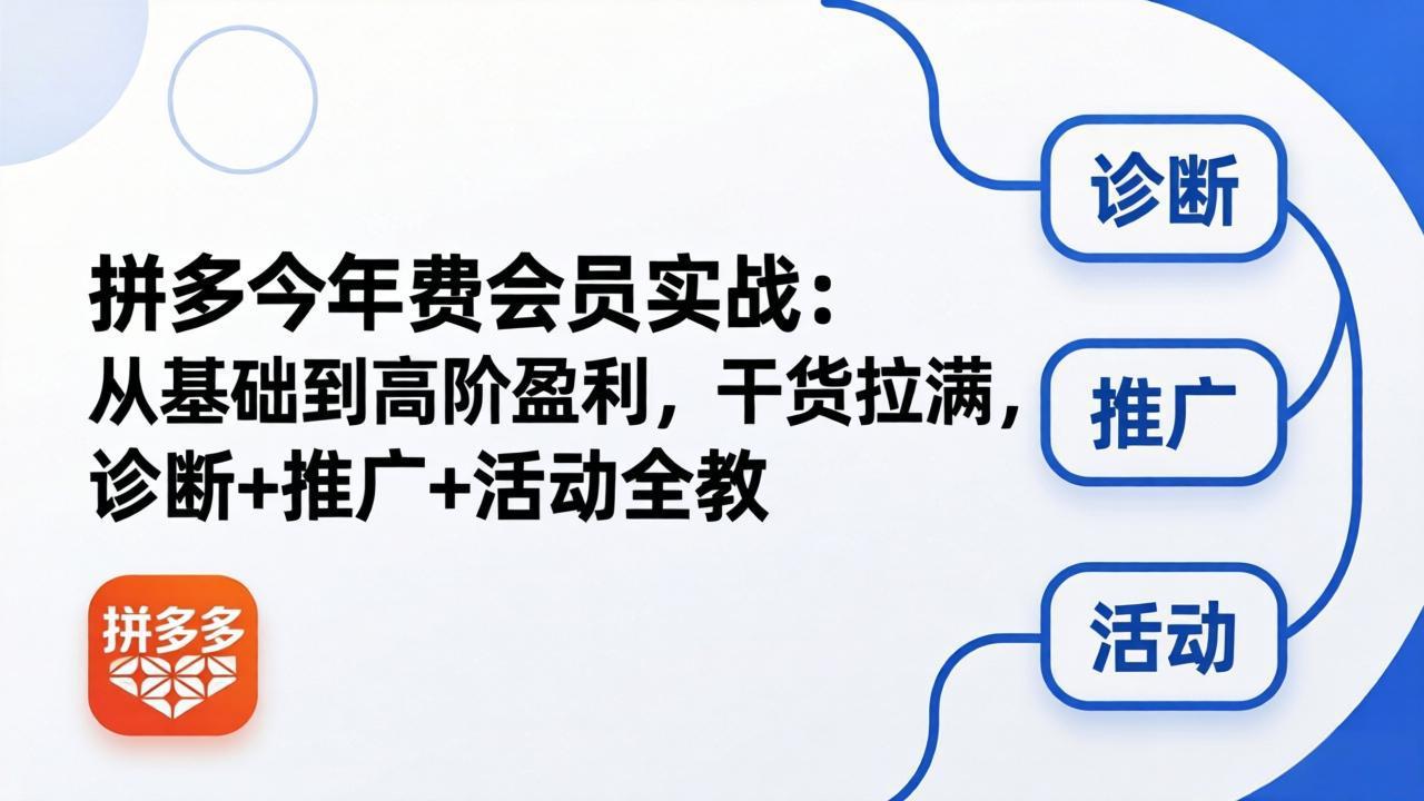 拼多多年费会员实战(更新26年5月11-聊项目