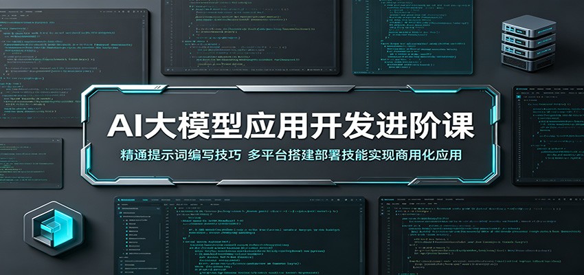 AI大模型应用开发进阶课:精通提示词编写技巧,多平台搭建部署技能实现商用化应用-聊项目