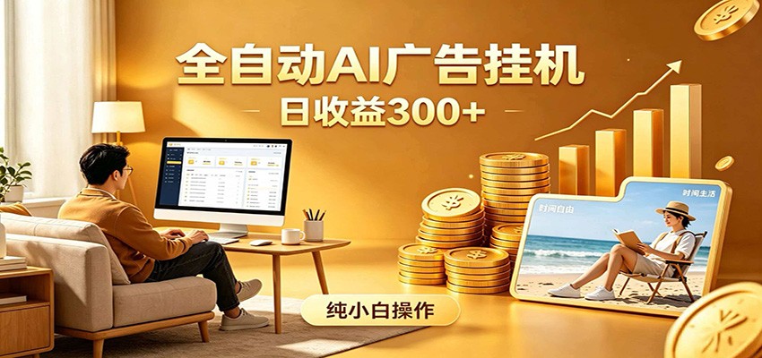 AI风口项目,全程解放双手,后台自动运行赚取收益,每天稳定收益300+-聊项目