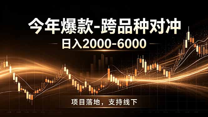 全新跨品种对冲模式上线!日稳定盈利 2000-6000,合规长久可批量放大-聊项目