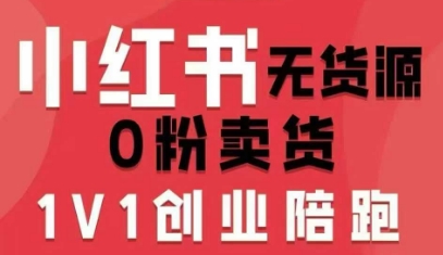 小红书无货源0粉电商课,开店准备、选品策略、笔记撰写、视频剪辑、数据分析、账号打造、资料文档(更新26年7月24日)-聊项目