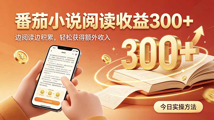 全自动番茄挂机玩法，日入300+，操作门槛低，一台电脑即可开展-聊项目