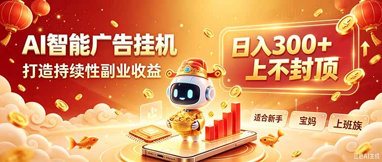 告别手动干活！AI自动化，解锁线上被动收益-聊项目