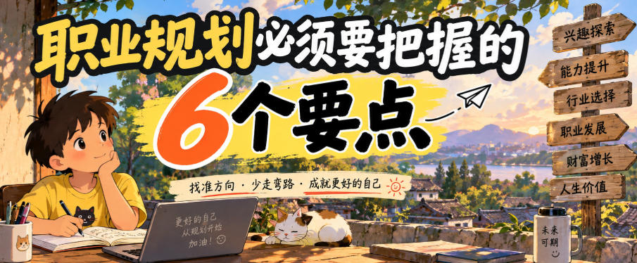 付费文章：职业规划必须要把握的6个要点-聊项目